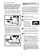 Preview for 17 page of Healthrider HRT12920 User Manual