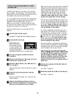 Preview for 19 page of Healthrider HRT12920 User Manual