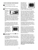 Preview for 12 page of Healthrider HRT99021 User Manual