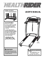 Healthrider HRTL0591R0 User Manual preview