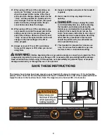 Preview for 4 page of Healthrider HRTL06900 User Manual