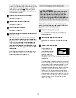 Preview for 14 page of Healthrider HRTL07120 User Manual