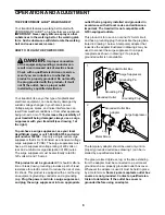 Preview for 8 page of Healthrider HRTL10910 User Manual