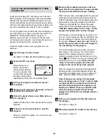 Preview for 19 page of Healthrider HRTL10910 User Manual