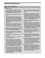 Preview for 3 page of Healthrider HRTL10911 (French) Manuel De L'Utilisateur