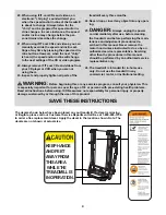 Preview for 4 page of Healthrider HRTL11940 User Manual