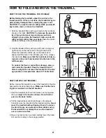 Preview for 21 page of Healthrider HRTL11940 User Manual