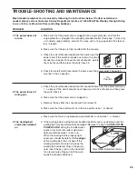 Предварительный просмотр 25 страницы Healthrider HRTL1299 User Manual