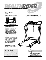 Healthrider HRTL12995 User Manual preview