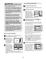 Preview for 10 page of Healthrider HRTL16991 User Manual