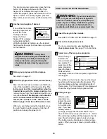 Preview for 14 page of Healthrider HRTL19913 User Manual