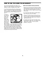 Preview for 16 page of Healthrider HRTL19980 User Manual