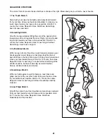 Preview for 21 page of Healthrider HRTL19980 User Manual