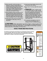 Предварительный просмотр 4 страницы Healthrider HRTL71830 User Manual