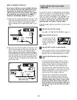 Предварительный просмотр 20 страницы Healthrider HRTL71830 User Manual