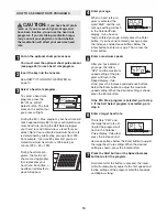 Preview for 14 page of Healthrider HTL13940 User Manual