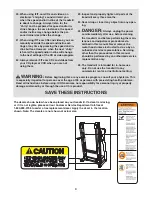 Preview for 4 page of Healthrider HTL15940 User Manual