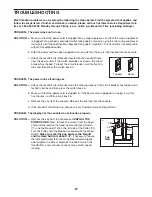 Preview for 27 page of Healthrider HTL15940 User Manual