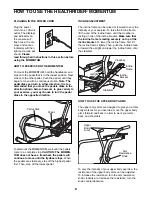 Preview for 8 page of Healthrider Momentum  831.285770 User Manual