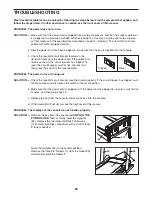 Preview for 26 page of Healthrider Outlook HRTL89406.0 User Manual