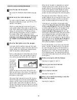 Preview for 17 page of Healthrider Pro H750i Treadmill User Manual