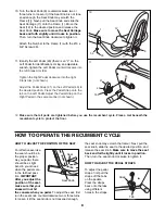 Preview for 8 page of Healthrider Rc250 Manual