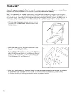 Preview for 6 page of Healthrider S300i User Manual