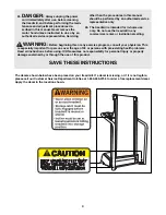 Preview for 4 page of Healthrider Softrider S600 User Manual