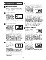 Preview for 10 page of Healthrider Softrider S600 User Manual