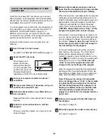 Preview for 19 page of Healthrider SoftStrider 400se User Manual