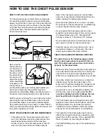 Preview for 7 page of Healthrider SoftStrider 900hrc User Manual