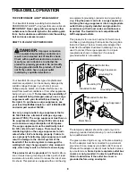 Preview for 8 page of Healthrider SoftStrider 900hrc User Manual