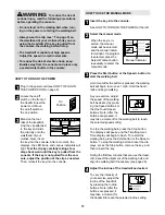 Preview for 11 page of Healthrider SoftStrider 900hrc User Manual