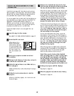 Preview for 22 page of Healthrider SoftStrider 900hrc User Manual