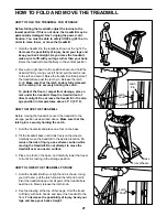 Preview for 21 page of Healthrider SoftStrider HCTL05910 User Manual