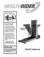 Healthrider SoftStrider HRTL10982 User Manual preview