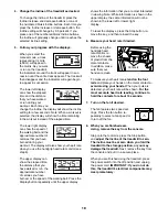 Preview for 18 page of Healthrider Softstrider HRTL59215.0 User Manual