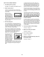 Preview for 19 page of Healthrider Softstrider HRTL59215.0 User Manual