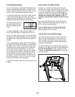 Preview for 20 page of Healthrider Softstrider HRTL59215.0 User Manual