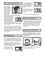 Preview for 15 page of Healthrider SOFTSTRIDER S600 User Manual