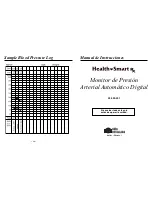 Предварительный просмотр 8 страницы HealthSmart 04-525-001 Instruction Manual