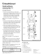 HealthSmart 522-9816-1900 Instructions предпросмотр