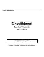 Предварительный просмотр 1 страницы HealthSmart Cube Mate Instructions For Use Manual