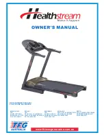 Healthstream HS3500T Owner'S Manual preview