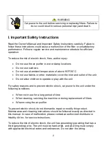 Preview for 3 page of HealthyAir HA-CMSC-G2-3-W-OV Owner'S Manual