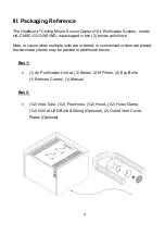 Preview for 5 page of HealthyAir HA-CMSC-G2-3-W-OV Owner'S Manual