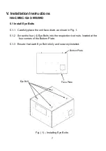 Preview for 8 page of HealthyAir HA-CMSC-G2-3-W-OV Owner'S Manual