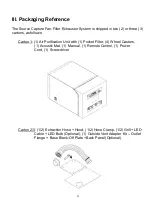 Preview for 5 page of HealthyAir HA-SCE-G1 Owner'S Manual