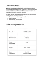 Preview for 3 page of HealthyAir Source Capture HA-SCV-G1-WS Owner'S Manual