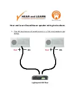 Preview for 5 page of Hear and Learn SoundHouse Wiring Instructions